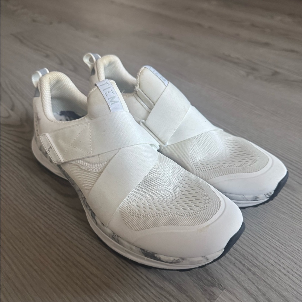 TIEM Women's White Spin / Cycle Shoes